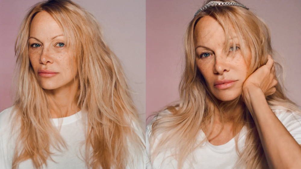 pamela anderson no makeup